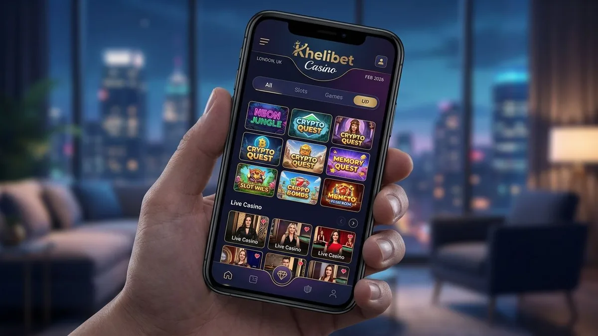 Khelibet casino mobile lobby